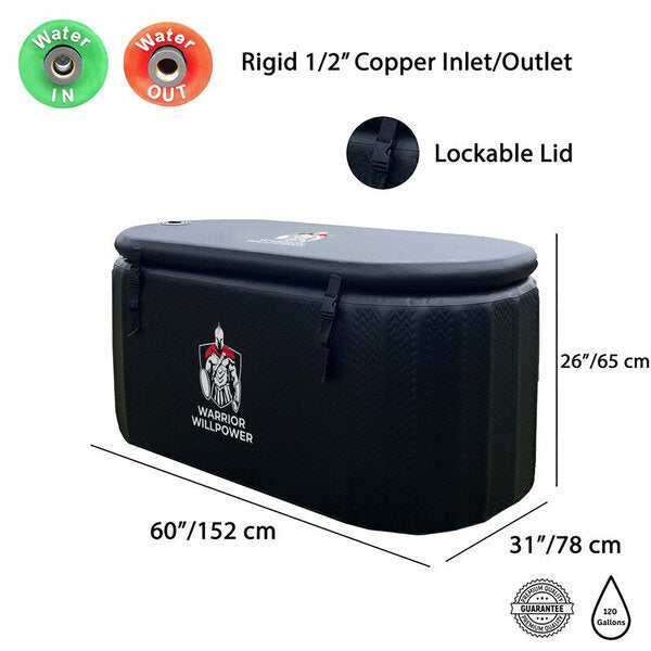 warrior xl ice bath