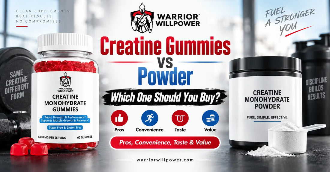 Creatine Gummies vs Powder: Which One Should You Buy?
