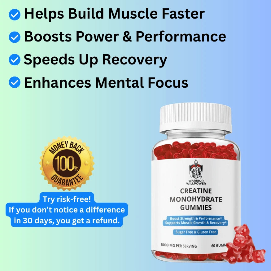 creatine gummies benefits