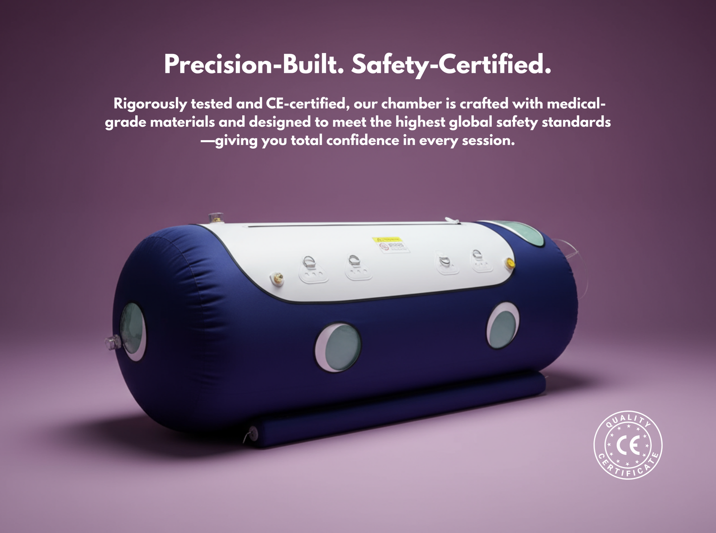 1.5ATA Portable Lying Hyperbaric Oxygen Chamber