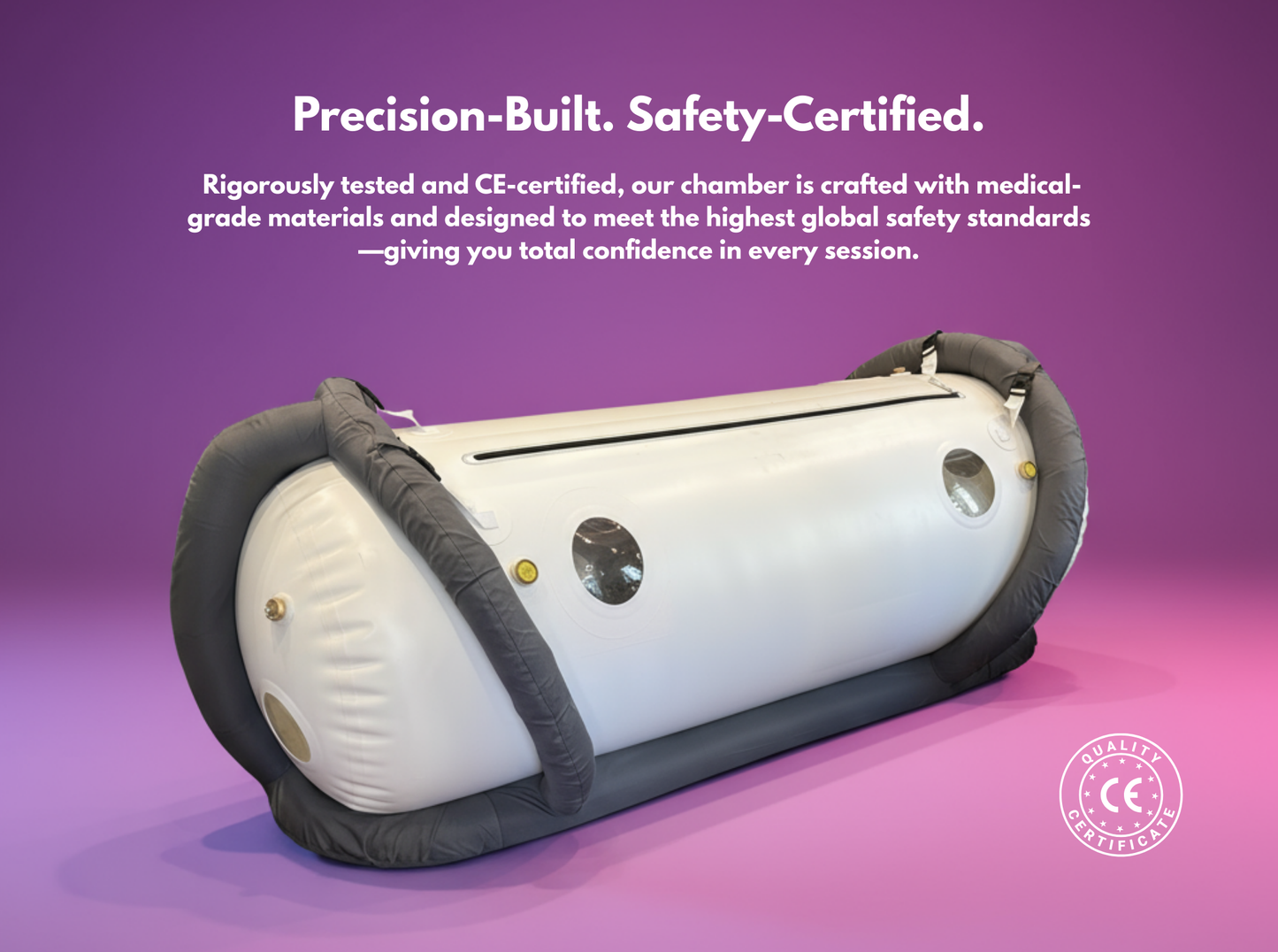 1.5ATA Portable Lying Hyperbaric Oxygen Chamber