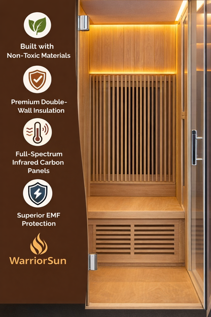 Premium Smart Infrared Sauna with App Control System