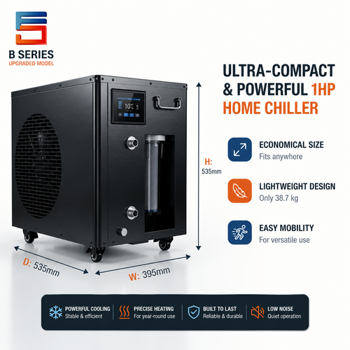 B Series Gen 2 – 1 HP Ice Bath Chiller+Heater