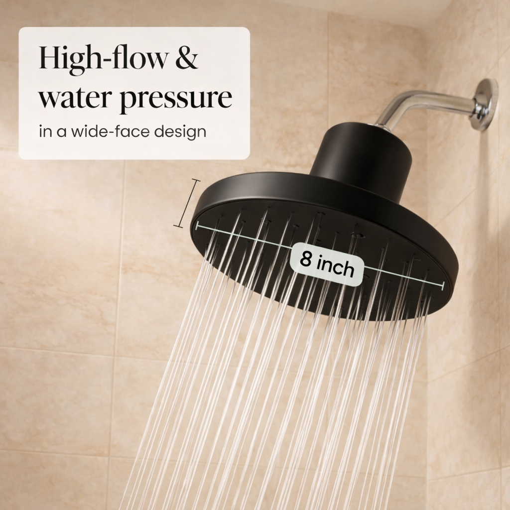 Premium High Pressure Filtered Shower Head