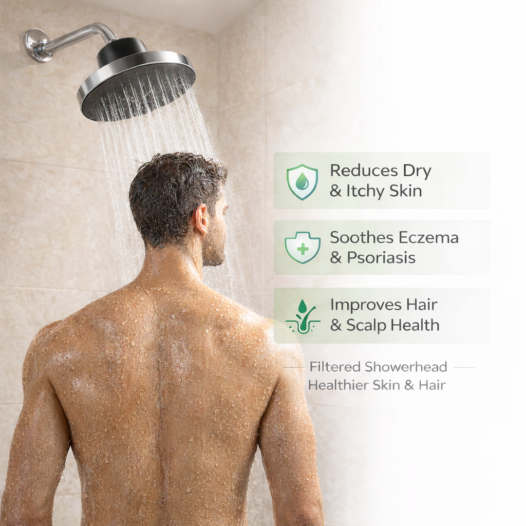 Premium High Pressure Filtered Shower Head