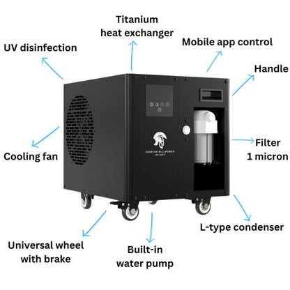Spartan 1/2 HP Wi-Fi Water Chiller + Heater