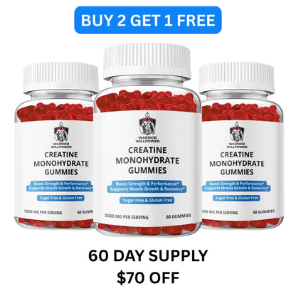 creatine gummies 60 day supply