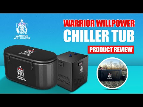 Warrior Max 1 HP WiFi Water Chiller/Heater + XL Ice Bath Tub