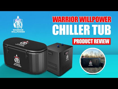 Warrior Max 1 HP WiFi Water Chiller/Heater + XL Ice Bath Tub