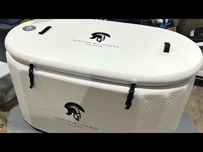 Warrior Max 1 HP WiFi Water Chiller/Heater + XL Ice Bath Tub